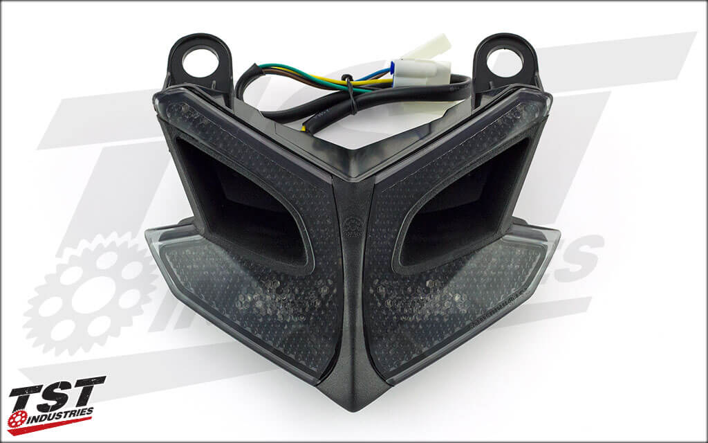 TST Industries LED Integrated Tail Light for '17- Kawasaki Z125