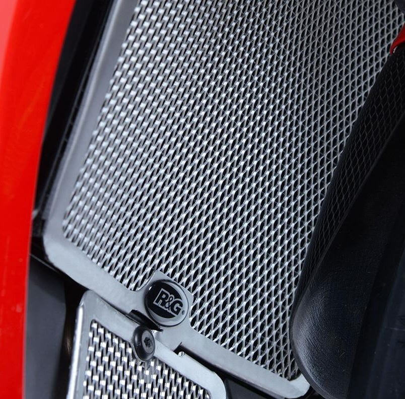 R&G Racing Radiator Guard for '17-'18 Honda CBR1000RR | Black - Motostarz USA