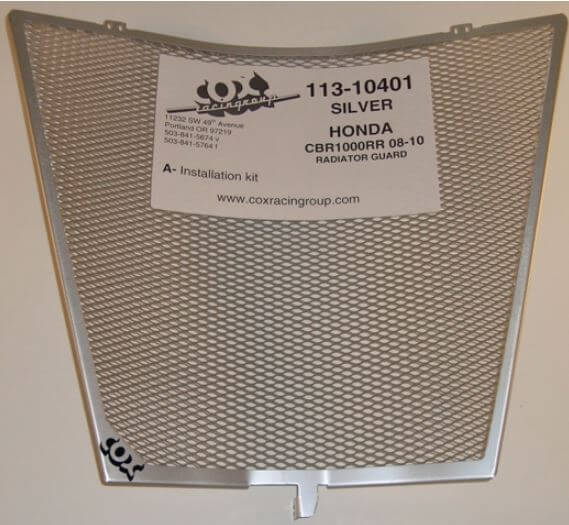 Cox Racing Radiator Guard for '08-'20 Honda CBR1000RR