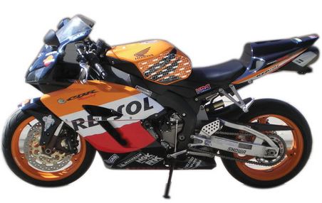 StompGrip Volcano Tank Grip Pads for 2004-2007 Honda CBR1000RR