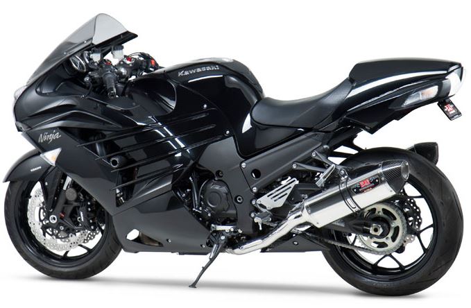 Yoshimura Race R-77 Duel Slip-on Exhaust Systems for '12-'17 Kawasaki ZX-14R