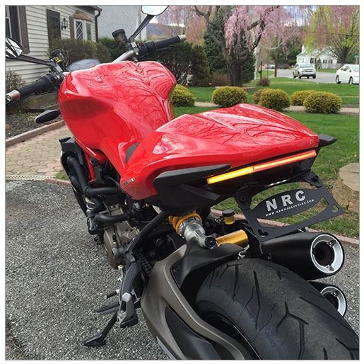 New Rage Cycles 'Stealth' Fender Eliminator '14-'17 Ducati Monster 821, '14-'16 Monster 1200
