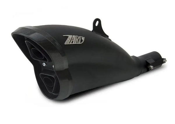 Zard Stainless Steel Black Coated Slip-on exhaust System for 2011-2018 Ducati Diavel