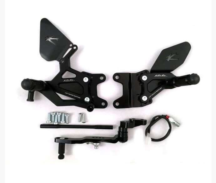 Valter Moto Type 1.5 Adjustable Rearsets 2017-2018 Suzuki GSX-R1000 ABS