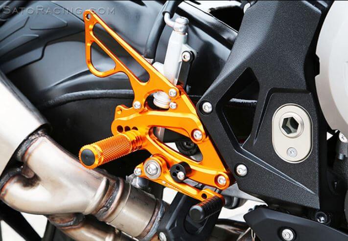 Sato Racing Adjustable Rearsets '17-'18 BMW S1000RR