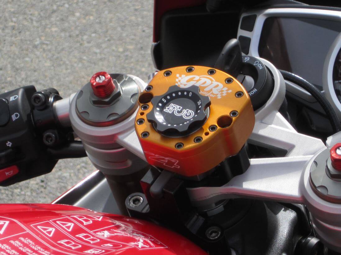 GPR V4S Stabilizer/Steering Damper '13-'18 Triumph Daytona 675/R