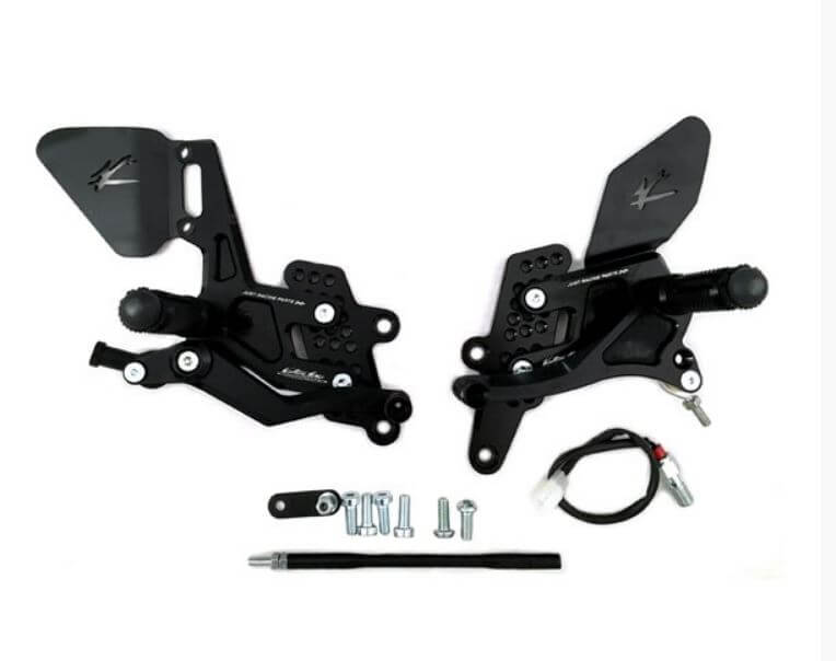 Valter Moto Type 1.5 Adjustable Rearsets 2016-2018 Yamaha R3