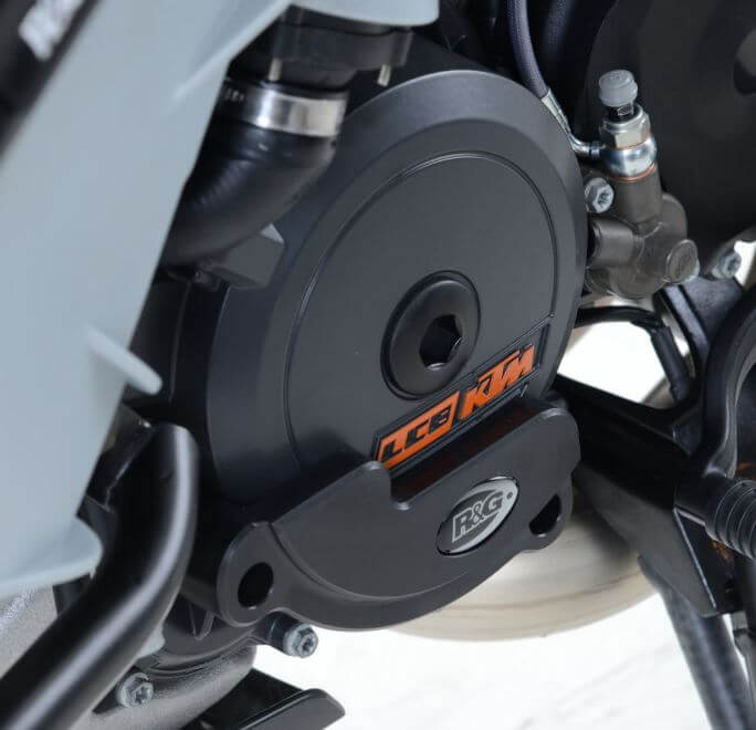 R&G Left Side Engine Case Cover for KTM RC8/RC8R/1090/1190/1290 Adventure 1290 Superduke GT '16- and 1290 Superduke R