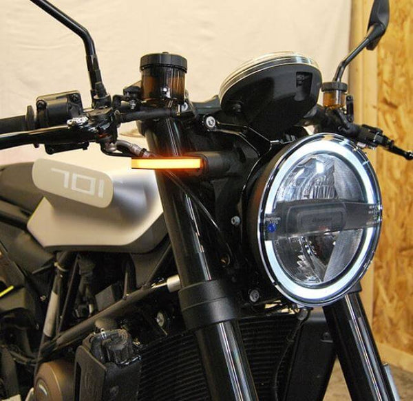 New Rage Cycles Front Turn Signals for Husqvarna Vitpilen 701
