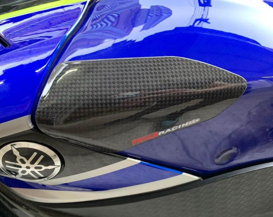 R&G Racing Carbon Fiber Tank Sliders (Pair) '17-'21 Yamaha R6