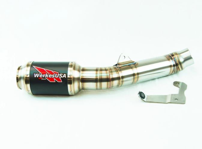 Competition Werkes GP Race Stainless Steel Slip-on Exhaust '13-'22 Kawasaki ZX6R