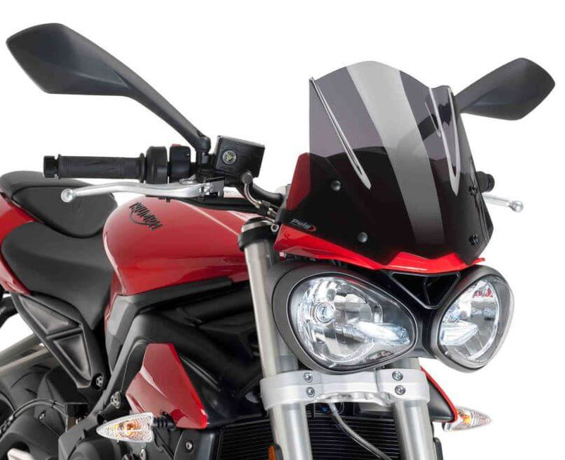 Puig New Generation Naked Windscreen '17-'18 Triumph Street Triple S