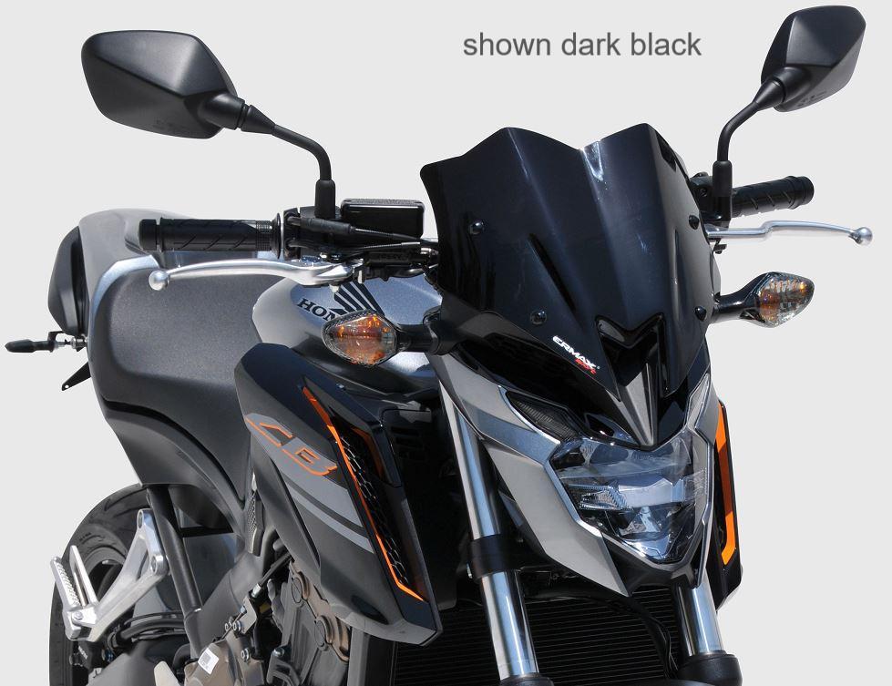 Ermax 31cm Sport Nose Screens / Windscreens for 2017-2018 Honda CB650F