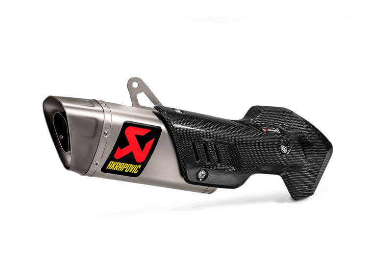 Akrapovic Slip-On Line (Titanium) Exhaust '15-'17 Ducati Multistrada 1200/S, '18-'20 1260/S