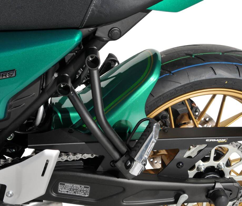 Ermax Rear Hugger w.Aluminum Chain Guard 2022 Kawasaki Z650RS
