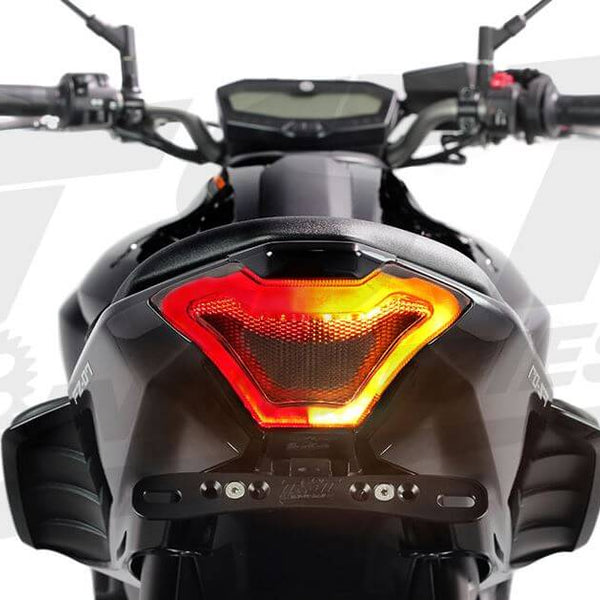 TST Industries LED Integrated Tail Light Yamaha FZ 07 MT 07 YZF R3 Motostarz USA