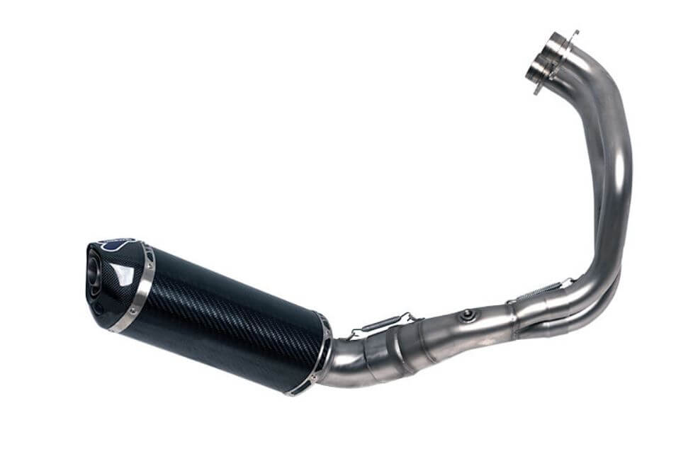 Copy of Termignoni Relevance Stainless/Carbon Full Exhaust System '15-'19 Yamaha FZ-07/MT-07/XSR700