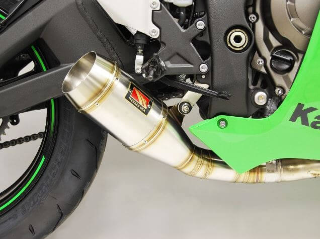 Competition Werkes GP Stainless/Carbon Slip-on Exhaust 2011-2015 Kawasaki ZX10R