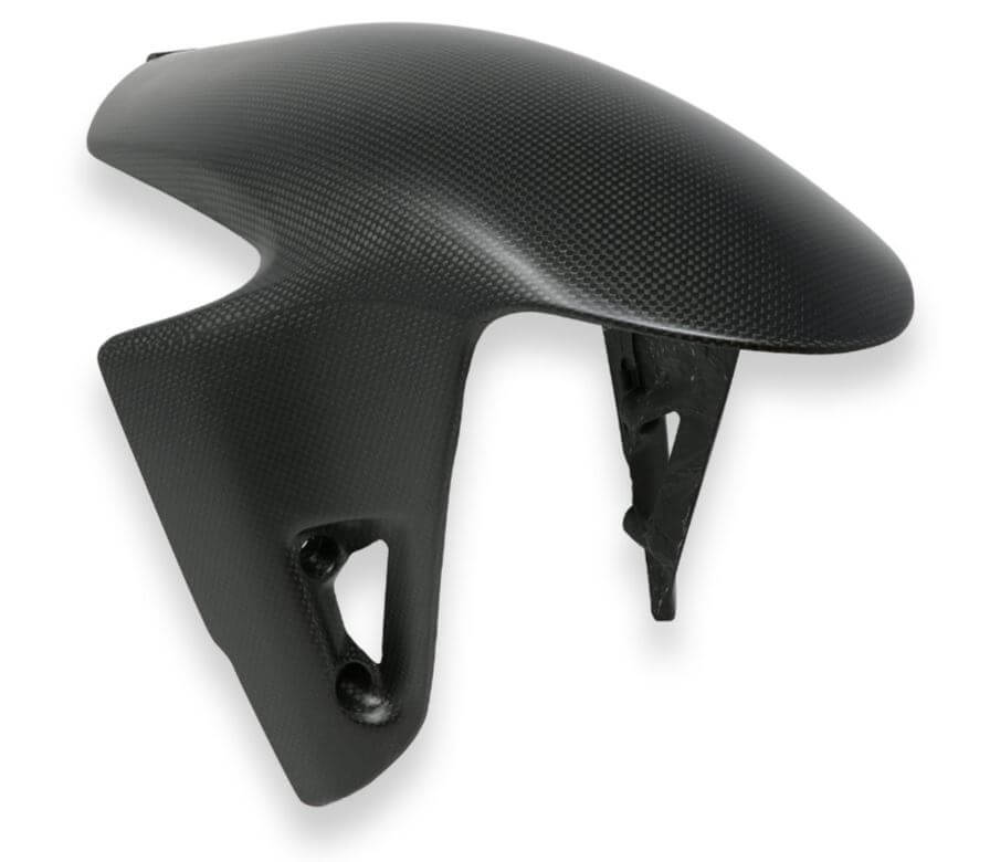 CNC Racing Matte Carbon Fiber Front Mudguard for Ducati Panigale V4/V2, Streetfighter V4/S