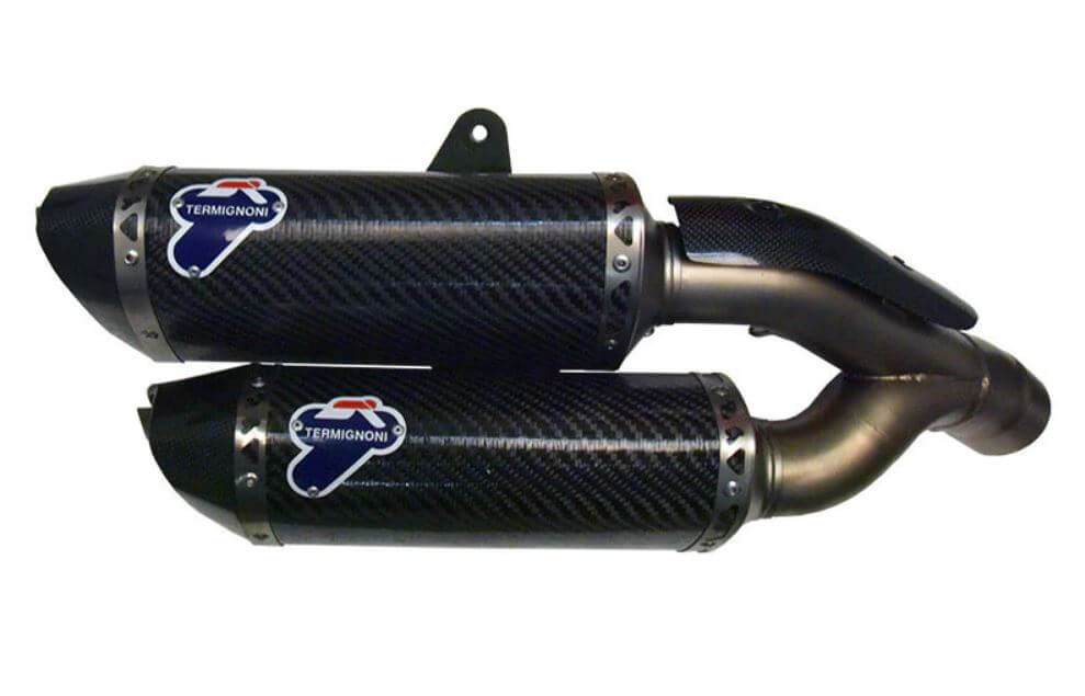 Termignoni Force Stainless/Carbon Slip-On Exhaust '16-'19 Ducati Panigale 959