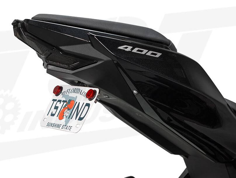 TST Industries Fender Eliminator '18-'22 Kawasaki Ninja 400, '19-'23 Z400, '24- Ninja 500