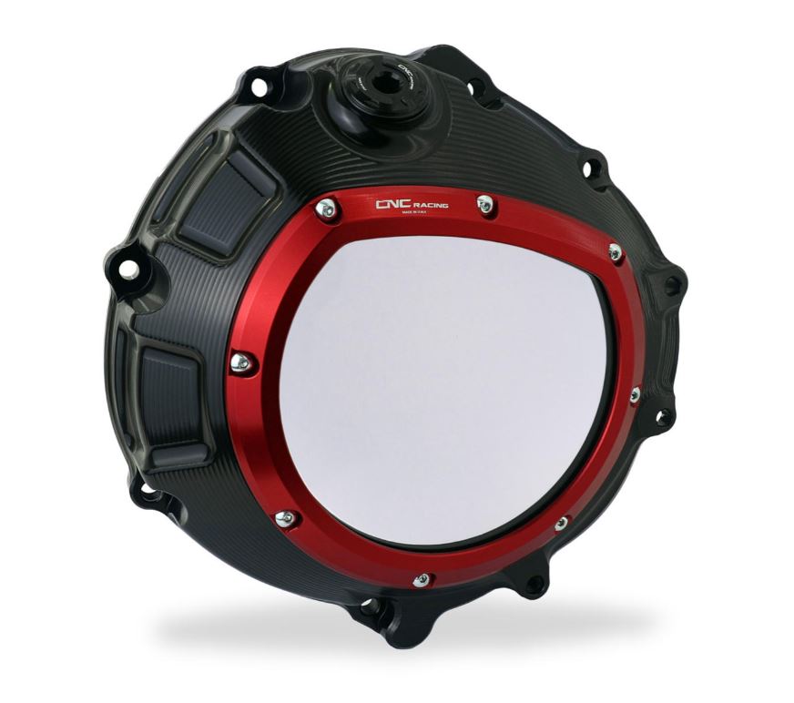 CNC Racing Clear Clutch Cover '09-'18 BMW S1000RR - Hydraulic Control