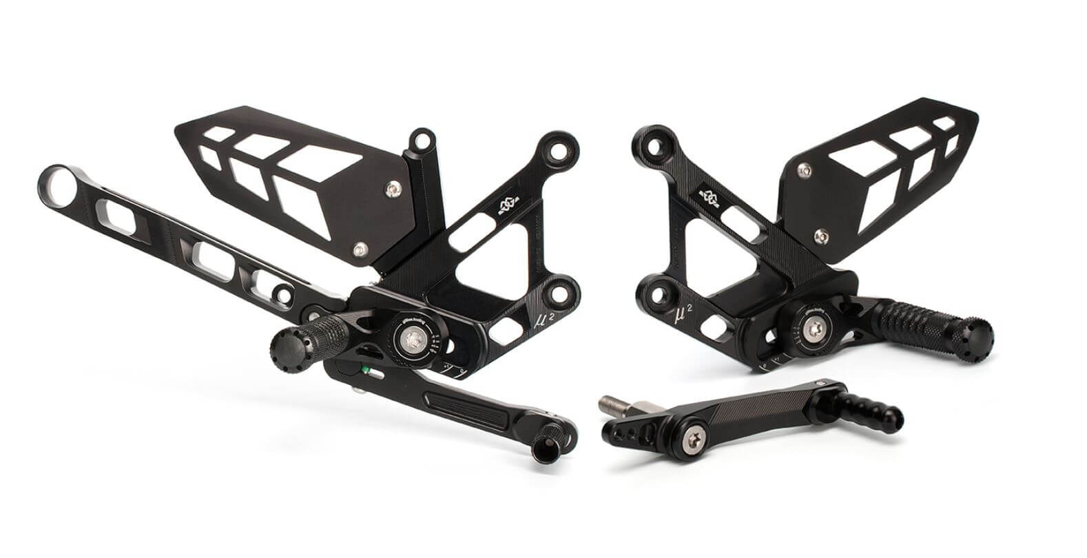 Gilles Tooling Adjustable Rearsets '16-'21 Yamaha FZ-10 / MT-10 | MUE2-Y02.b