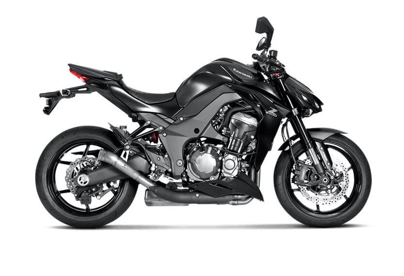 Akrapovic Slip-On Line (Titanium) Exhaust 14-20 Kawasaki Z1000, 17-23 Z1000R, 14-19 Ninja 1000 - Motostarz USA