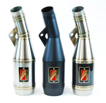 Competition Werkes GP Stainless Steel Slip-on Exhaust 2013-2018 Kawasaki ZX6R 636