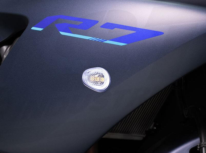 TST Industries HALO-GTR Front LED Flushmount Turn Signals '22- Yamaha R7