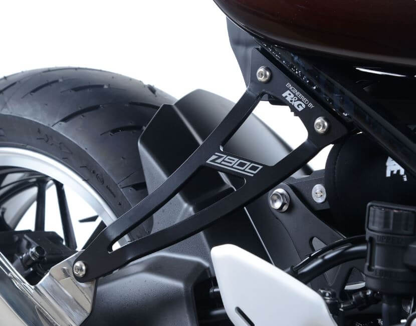 R&G Racing Exhaust Hanger & Footrest Blacking Plate Kit 2018+ Kawasaki Z900RSR&G Racing Exhaust Hanger & Footrest Blanking Plate Kit 2018+ Kawasaki Z900RS