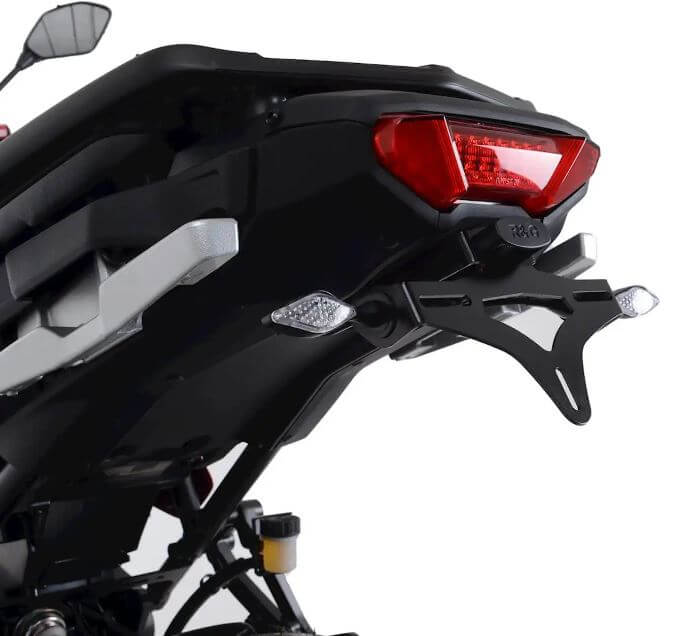 R&G 'Tail Tidy' Fender Eliminator Kit '21-'22 Yamaha Tracer 9 GT (with Panniers) | LP0326BK