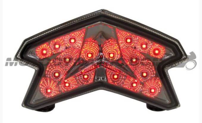 Motodynamic Sequential LED Tail Light For '13-'18 Kawasaki ZX6R 636, '13-'16 Z800