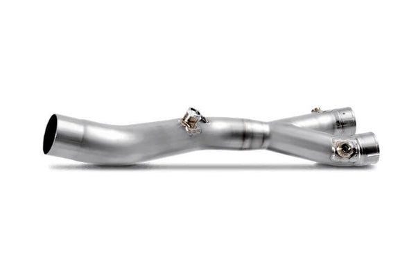 Akrapovic Optional Link Pipe/Collector (Titanium) '15-'21 Yamaha R1/R1M