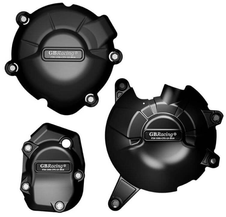 GB Racing Secondary Engine Cover Set 17-25 Kawasaki Z900