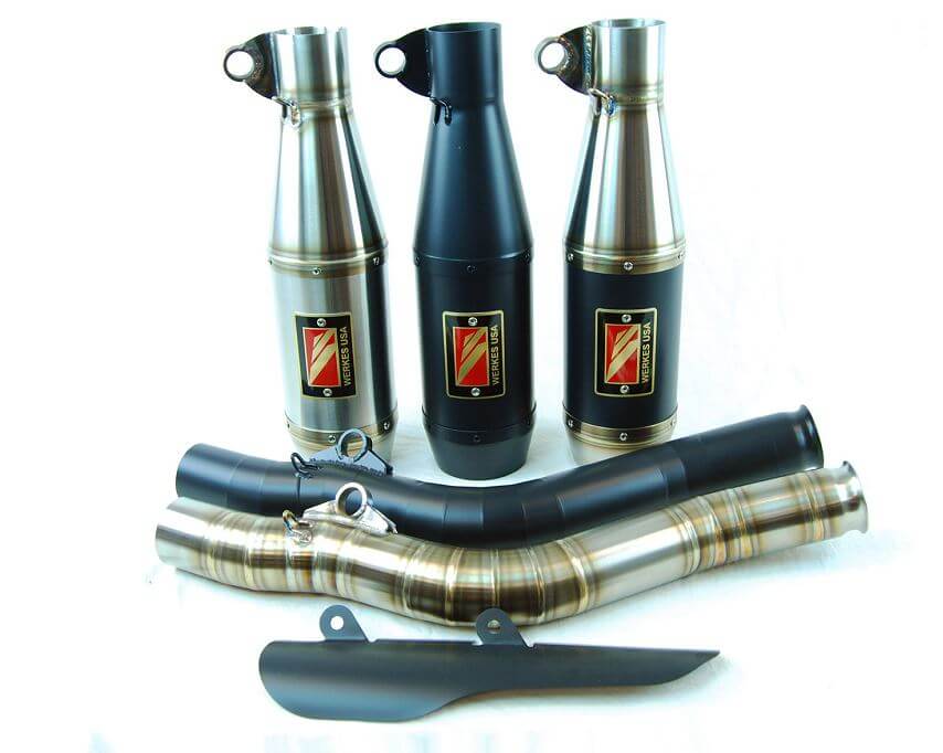 Competition Werkes GP High Mount Slip-On Exhaust 2017-2018 KTM RC390