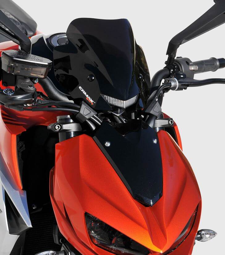 Ermax 21cm Hyper Sport Windscreens 2014-2018 Kawasaki Z1000