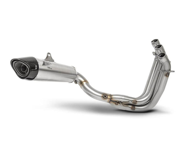 ZARD 3-1 Stainless Steel Racing Full Exhaust '21-'23 Triumph Trident 660