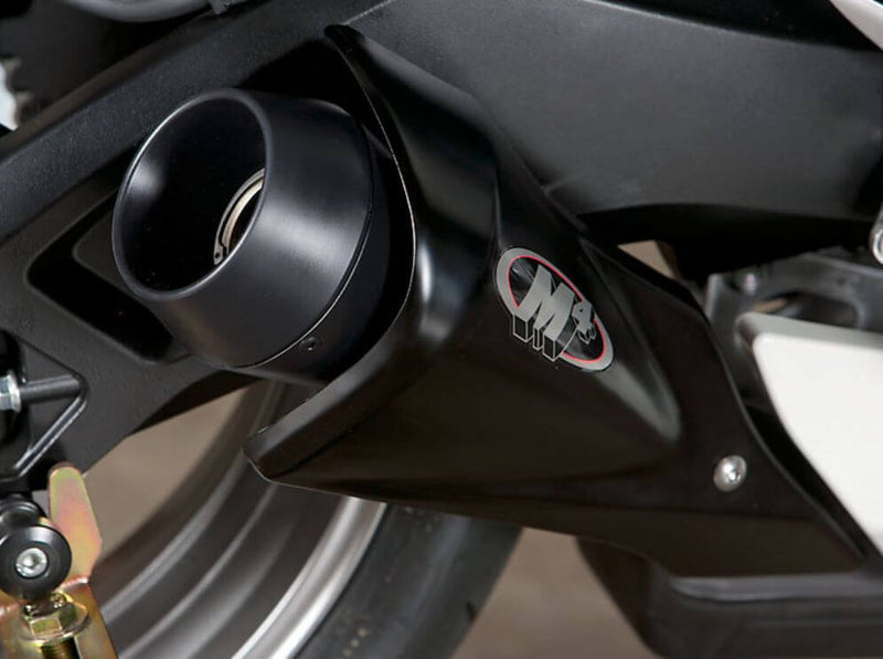 M4 GP Black Slip On Exhaust System '11-'24 Suzuki GSXR 600/750