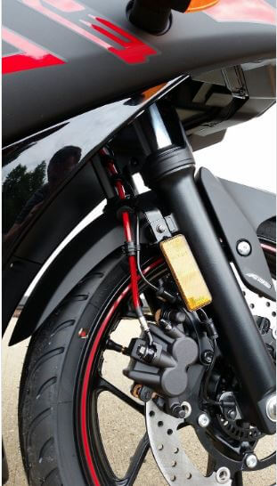 Spiegler Braided Front & Rear Brake Lines Kit '17-'25 Yamaha YZF R3 ABS