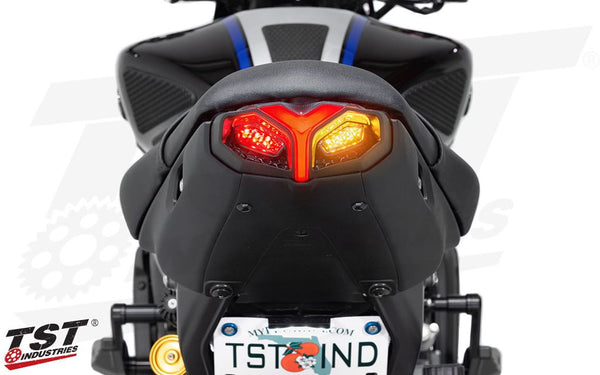 TST Industries Programmable & Sequential LED Integrated Tail Light '21-'22 Yamaha MT-09