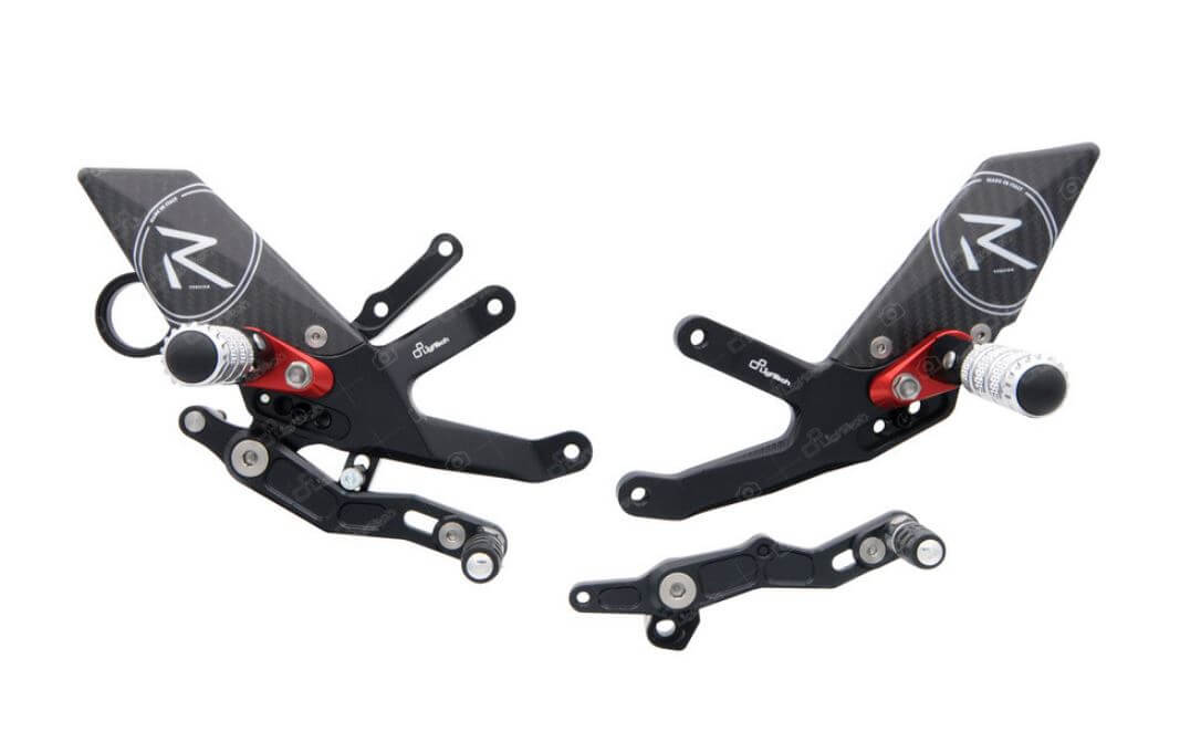 Lightech Adjustable Rearsets (Standard/Reverse) '15-'19 BMW S1000RR, '17-'19 S1000R