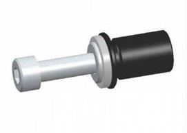 Rizoma LP335B Adapter for Rizoma Bar End Mirror / Proguard Lever Guard - MV Agusta Brutale 675/800/1090, Rivale 800, Yamaha FJ-09