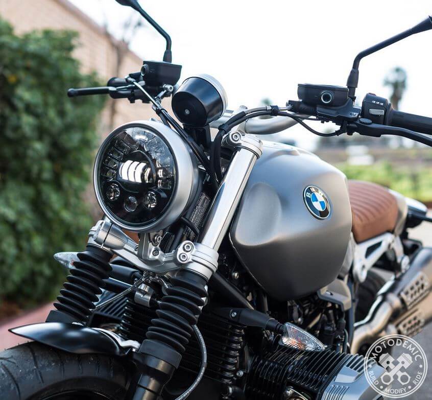 MOTODEMIC LED Headlight Conversion Kit for BMW RnineT
