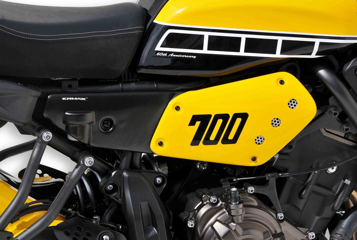Ermax Side Panels (pair) for 2016-2018 Yamaha XSR700