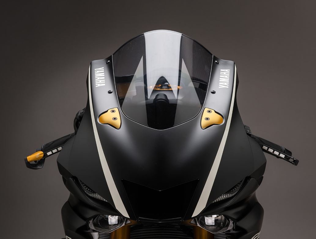 Lightech Mirror Block Off Plates '17-'20 Yamaha R6, '22- R7