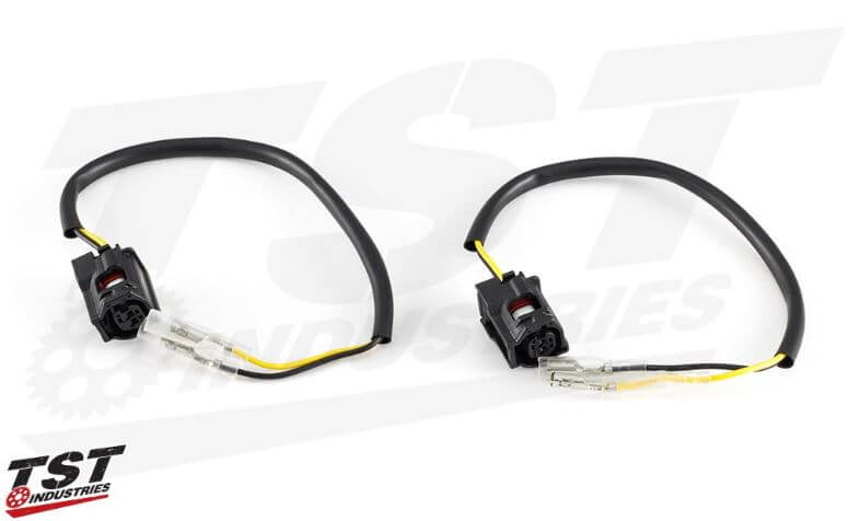 TST Industries Signal Plug Converters '15-'20 Yamaha R1, '16-'20 MT-10/FZ-10 (Rear), '17-'20 R6, '20-'21 MT-03, '21- MT-07/MT-09 (Rear)