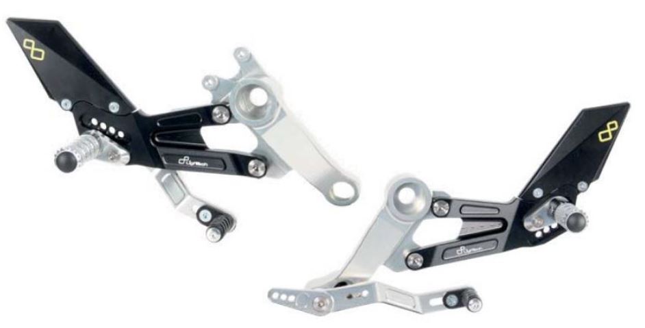 Lightech Track-System Rearsets Standard/Reverse Shift '20-'21 Aprilia RS 660 / Tuono 660