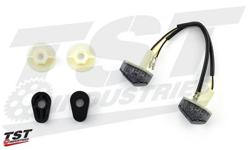 TST Industries LED Front Flushmount Turn Signals for Yamaha