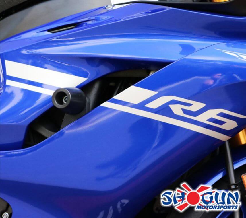 Shogun No-Cut Frame Sliders 2017+ Yamaha YZF R6
